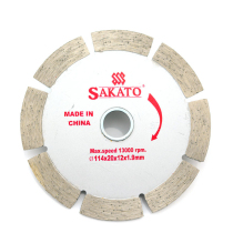 Sakato Handa 114mm Diamond Saw Blade 105mm Tooth Protective Cloudstone Saw Blade Stone Tile Cutting Flakes