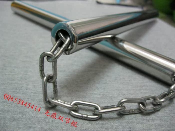 Нунчаки 无声系列300克 220/260克平头不锈钢表演双截棍/双节棍 实战 Нунчаки 无声系列300克 220/260克平头不锈钢表演双截棍/双节棍 实战
