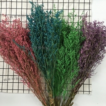 Simulation of grape leaf homestay fence pastoral style home decoration flower stand classroom wall bamboo woven fish basket hanging ornaments