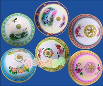 Kindergarten school corridor painted bamboo hat dance decoration hat environment layout pendant material