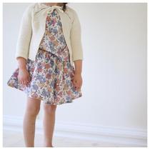 Cone cardigan girl sweater jacket text description translation needle knitting diagram non-finished product from top to bottom