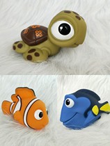 Loose Goods Seafront Total Mobilised Clown Fish Turtles Dolly Baby Bath Toys Water Spray Pendulum children Toys