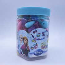 Casual Goods Children Puzzle Toys Handmade Colorful Strings Necklace Girls Wear Beads DIY Populary beads