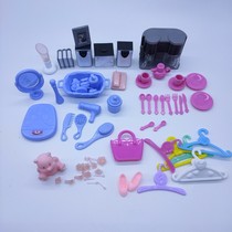 6-inch doll accessories suit childrens home kitchen cutlery toy swing pieces Barbie Princess decorations