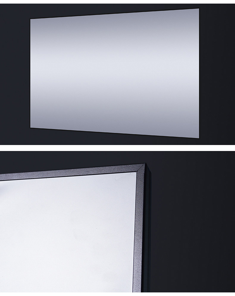 投影仪幕布画框幕120寸家用34中长焦黑晶投影抗光幕布100寸硬屏