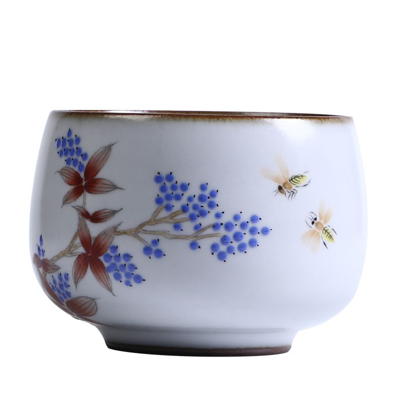 Your up jingdezhen hand - made master cup single CPU kung fu tea sample tea cup ceramic cups to build small tea cup