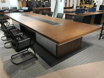 Simple modern conference table 3 6 5m conference table modern fashion thickened desktop office furniture