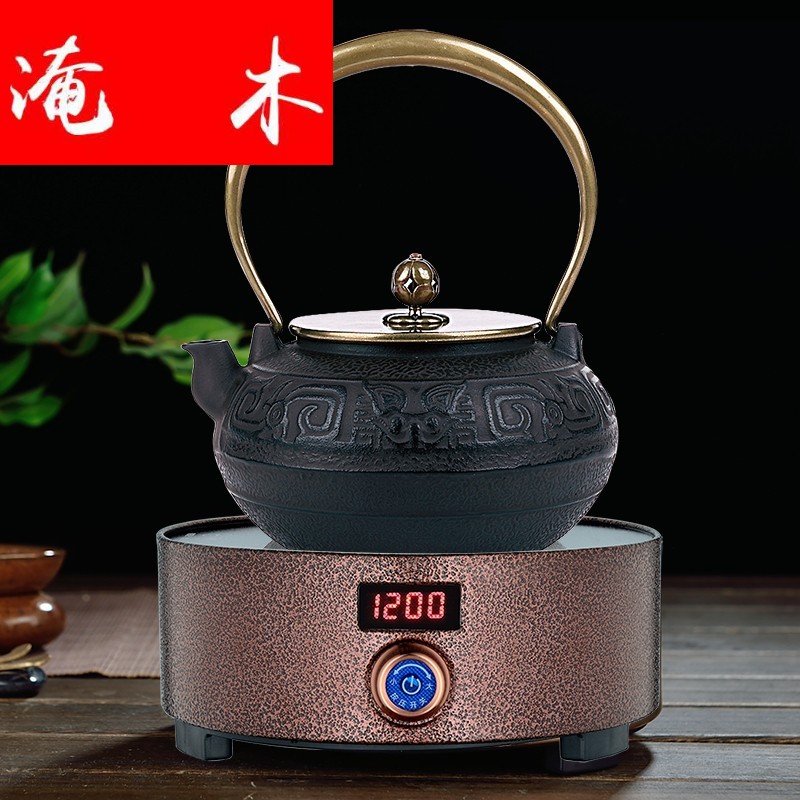 Flooding in southern wood, iron teapot tea furnace heating heat resisting cast iron pot boiled tea kettle electric TaoLu