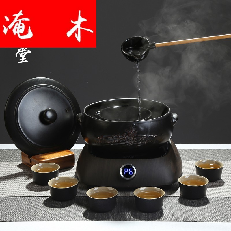 Submerged wood Wen Xuantang ceramic cooking temperature tea, black tea is the tea, the electric TaoLu dry boil tea tea stove suit kung fu