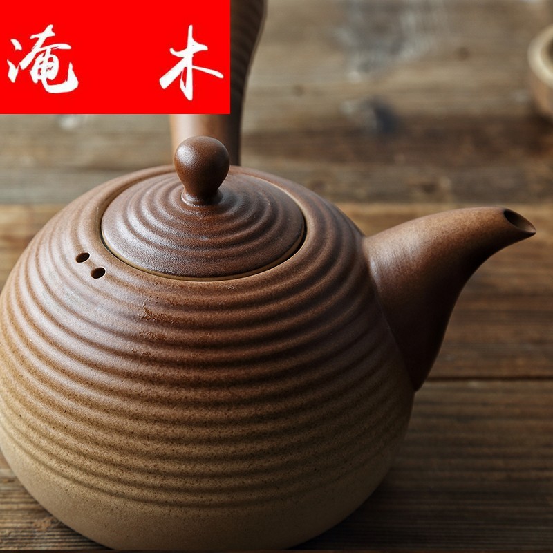 Submerged wood [fengming] cooking pot clay POTS electric TaoLu special ceramics along an abundant package mail kettle side handle