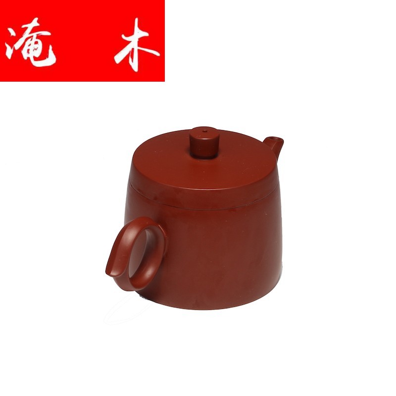 Submerged wood yixing famous tea sets are it for ore dahongpao pure manual household teapot guan - hua zhou