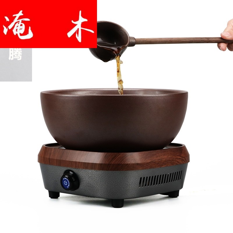 Submerged wood large ceramic boiling tea machine electricity TaoLu suit tea stove cooked this teapot teacup tea, black tea