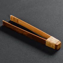 Niu Jen Bamboo Tea Clip Bamboo Tea Cup Holder for anti-hot bamboo clips Gongfu Tea Cups Tweezers Tea Dao 6 Gentleman Accessories