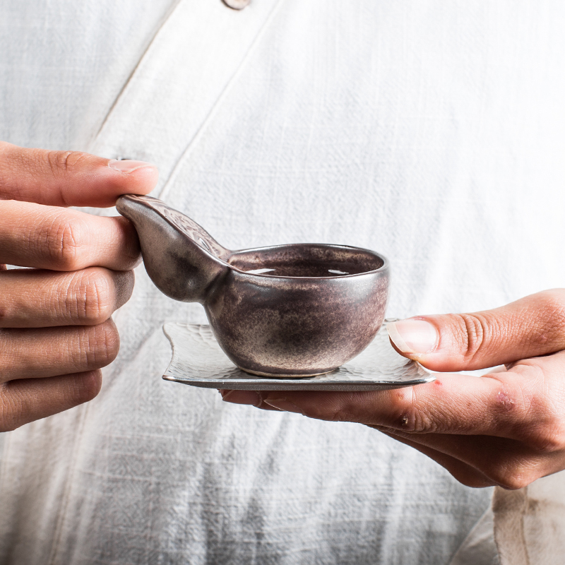Creative NiuRen half automatic tea sets a complete set of kung fu tea set lazy restoring ancient ways against the hot tea ware ceramics