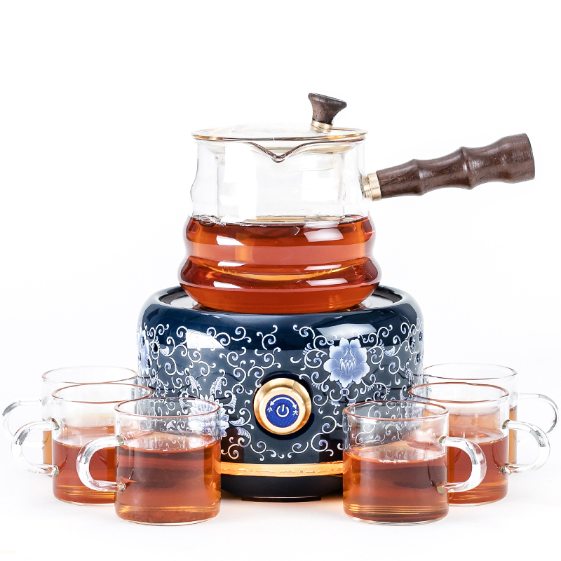 NiuRen home tea steamer steam boiling kettle automatic tea, black tea, white tea TaoLu mini glass pot of electricity