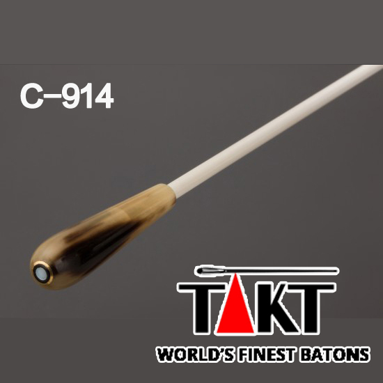 Indian TAKT professional baton C-914 carbon fiber rod body buffalo ⻆ handle inlaid with pearl Paris eye