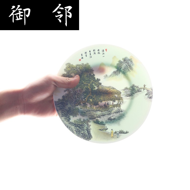 Alb56 head tableware jingdezhen ink supply tableware suit household ceramic dishes dishes suit