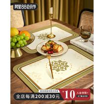 Dream Garden (2 sheets) American leather pad insulation and anti - coating and anti - skid cup cup cup cup cup mat