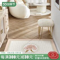 Alice garden light and luxurious in the doormat cushion ground mat ground mat anti-oil can scrub free pvc cut