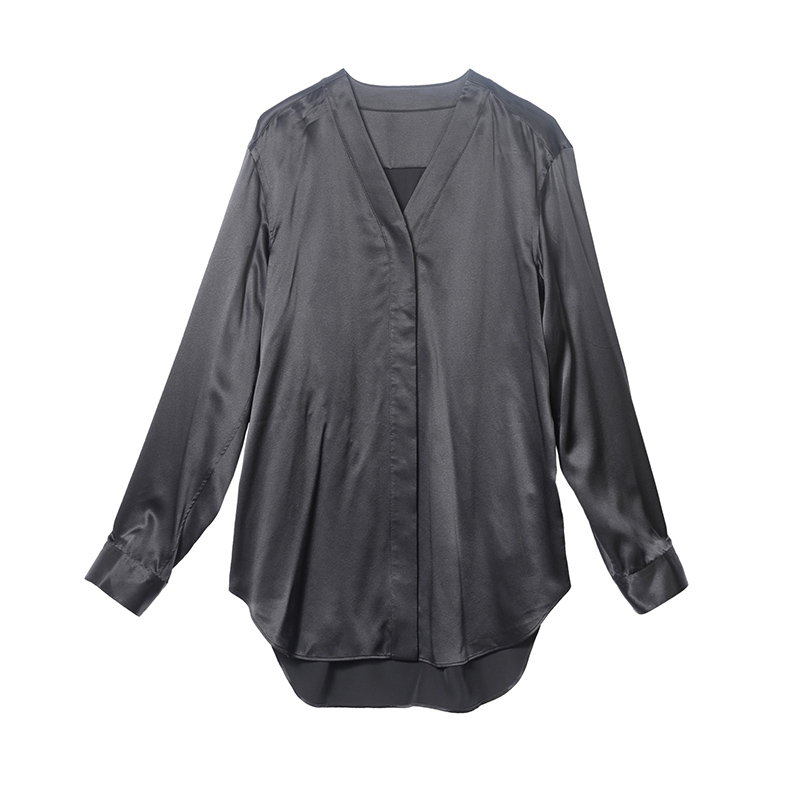 jnby x spazzapan20 spring discount new silk shirt lj1100050