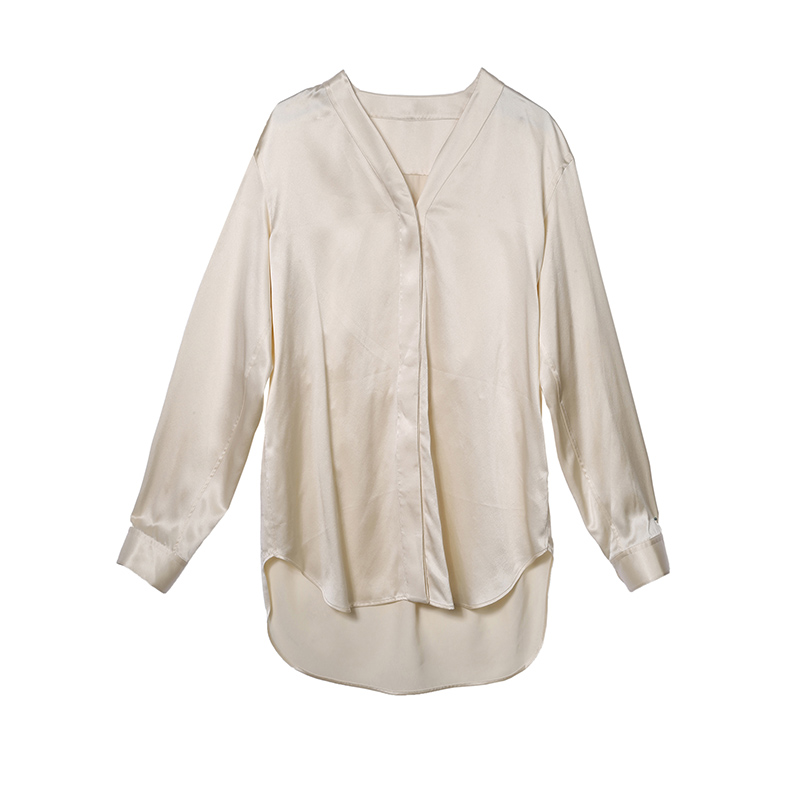 jnby x spazzapan20 spring discount new silk shirt lj1100050