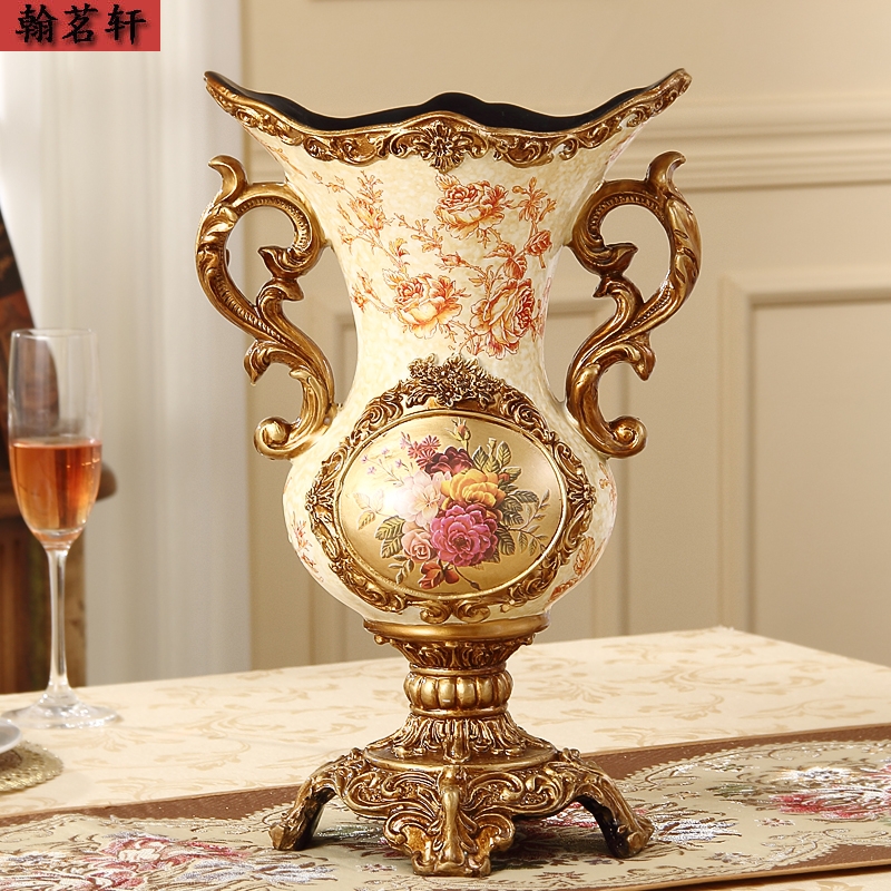 Europe type restoring ancient ways of pottery and porcelain vase furnishing articles flower arranging home sitting room key-2 luxury decoration ideas big vase wedding gift