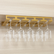 Red Wine Glass Shelf Upside Down Household Red Wine Rack Pendulum cabinet High-foot cup European-style Creative Nail Wine Shelf Suspension