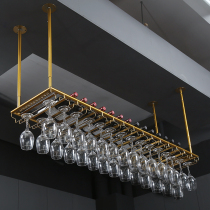 Red Wine Glass Shelf Upside Down Home Bar Bar Bar Counter Wine Cabinet Hanging Eurostyle Creative Pendulum wine High-footed Goblet Hanger