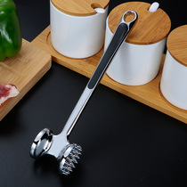Zinc alloy meat hammer kitchen knock meat hammer steak hammer loose tender meat hammer household kitchen utensils