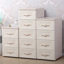 32cm European thickened plastic drawer storage cabinet Kitchen bathroom Bathroom room crevice corner narrow cabinet