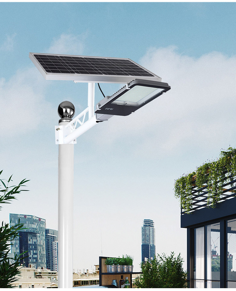 太阳能路灯户外超亮大功率家用庭院灯新农村大容量防水光伏照明灯