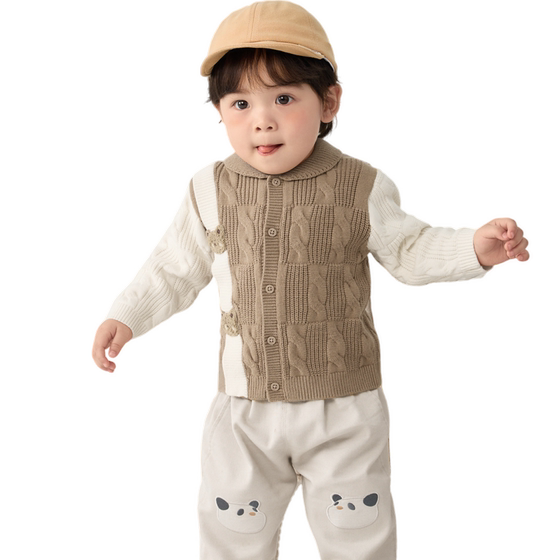 Balabala baby sweater girls cardigan baby sweater boy spring clothes new autumn clothes retro cute
Balabala baby sweater girls cardigan baby sweater boy spring clothes new autumn clothes retro cute
