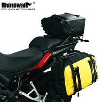 Rhinoceros Motorcycle Bag Backseat Bag Locomotive motorcycle Ferris equipped with large capacity riding backpack