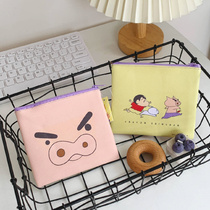 Double-sided cartoon flat coin purse 15X12cm
