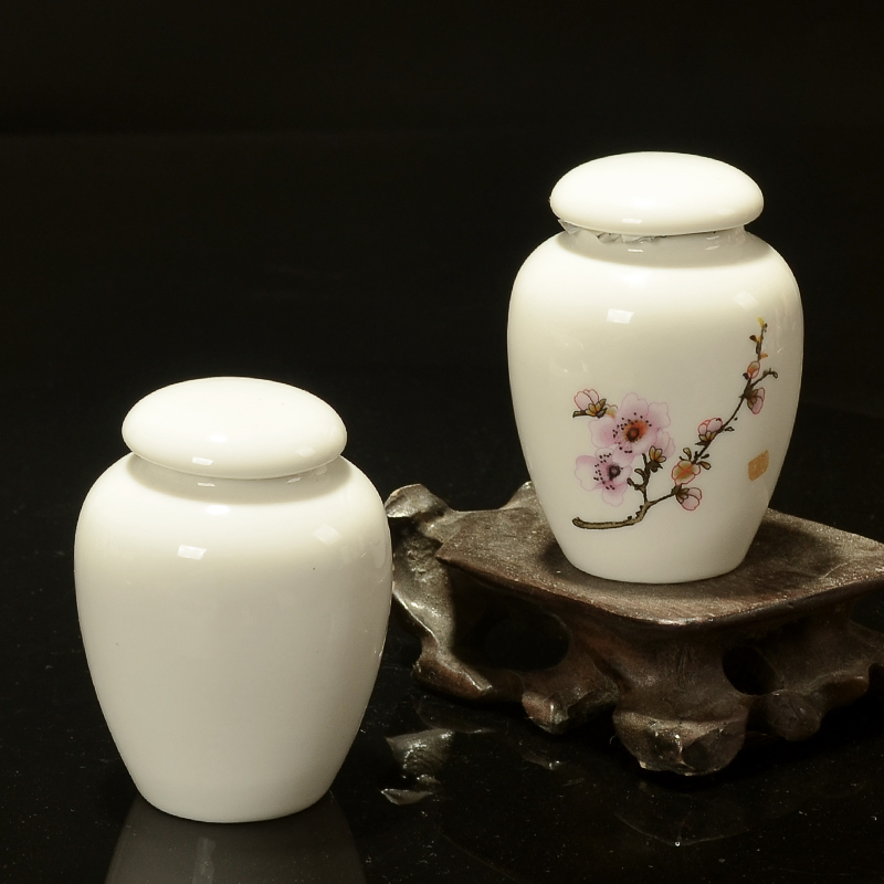 The Mini work ceramic tea pot small POTS of tea cream powder sealed small POTS tanks caulis dendrobii over porcelain box