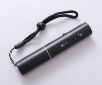 Electronic whistle three-tone high-decibel blue ball football game referee command training electric whistle to send button battery