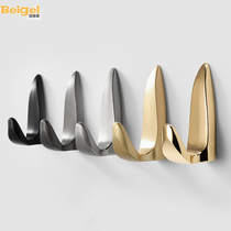 Bergley shoe cabinet adhesive hook cloakroom clothing store porch wall bright gold clothes fitting room hanging hook