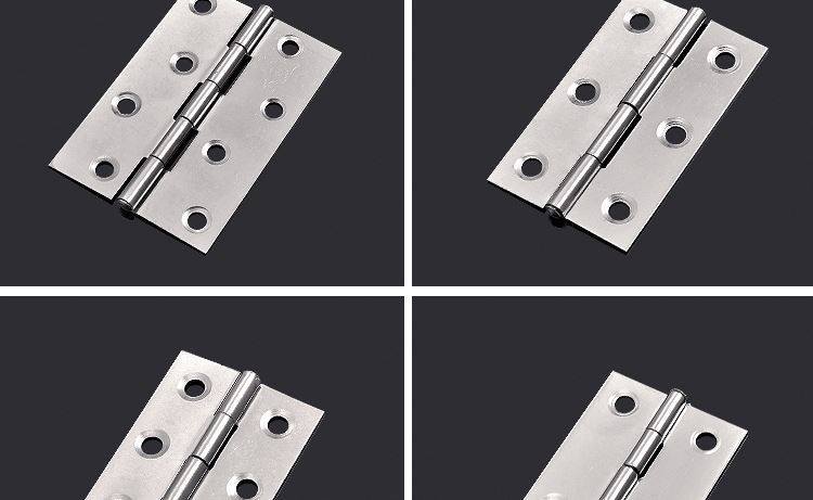 衣柜荷叶小合页小活页铰链家具荷小配件小五金件圆形铁门自弹厨柜