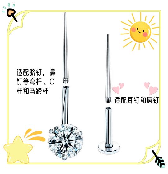 외부 스레드 가이드 바늘 G23 티타늄 합금 F136 티타늄 천자 바늘 알레르기, 고름 흐름 보조 도구 외부 스레드 가이드 바늘 G23 티타늄 합금 F136 티타늄 천자 바늘 알레르기, 고름 흐름 보조 도구