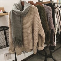 Winter autumn women sweater coat casual ladies tops knitwear