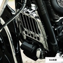 Indian original chief chief modified oil cooler Chrome decorative cover master oil cold chrome plated decorative cover