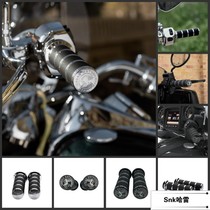 Indian original chief black horse modified cutting dark wind throttle hand grip leader master with chrome handle