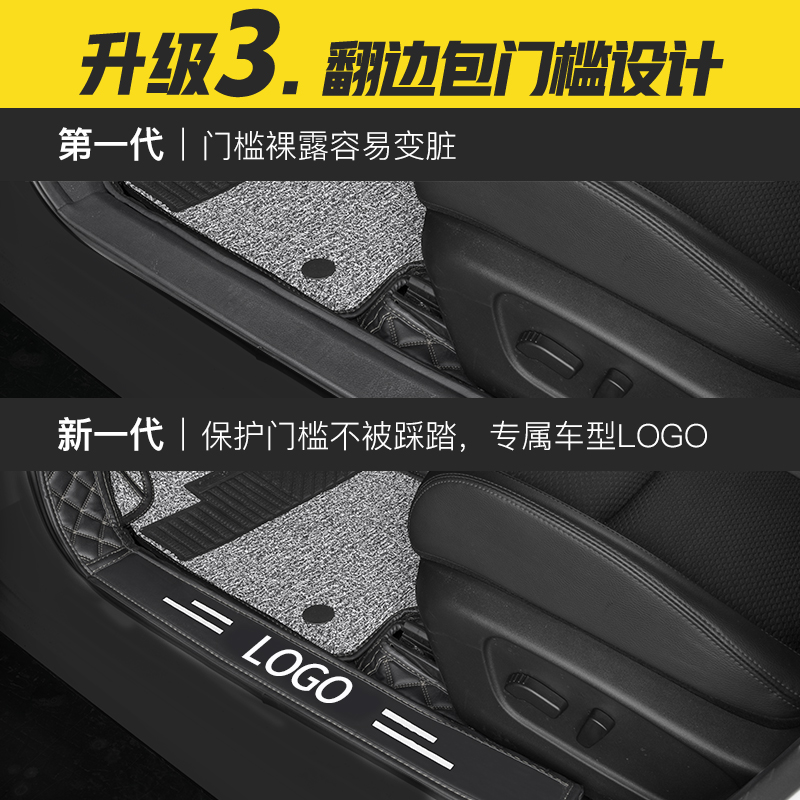 infiniti qx50 q50l all around car foot mat special carpet type silk ring car mat floor mat