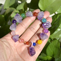 Natural Amethyst Bracelet Original Stone Bracelet Popular Lady Hand Pure Love Stone