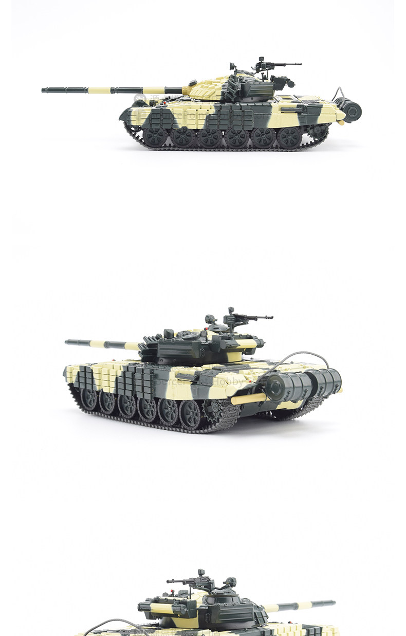 Модель машины 全新成品俄罗斯第三代主战坦克t-72b欧洲1:43合金战车模型nt008 Other home