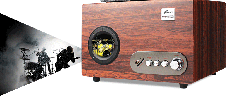 三诺la-6900w电脑音响低音炮音箱木2.1台式组合插卡手机电视通用