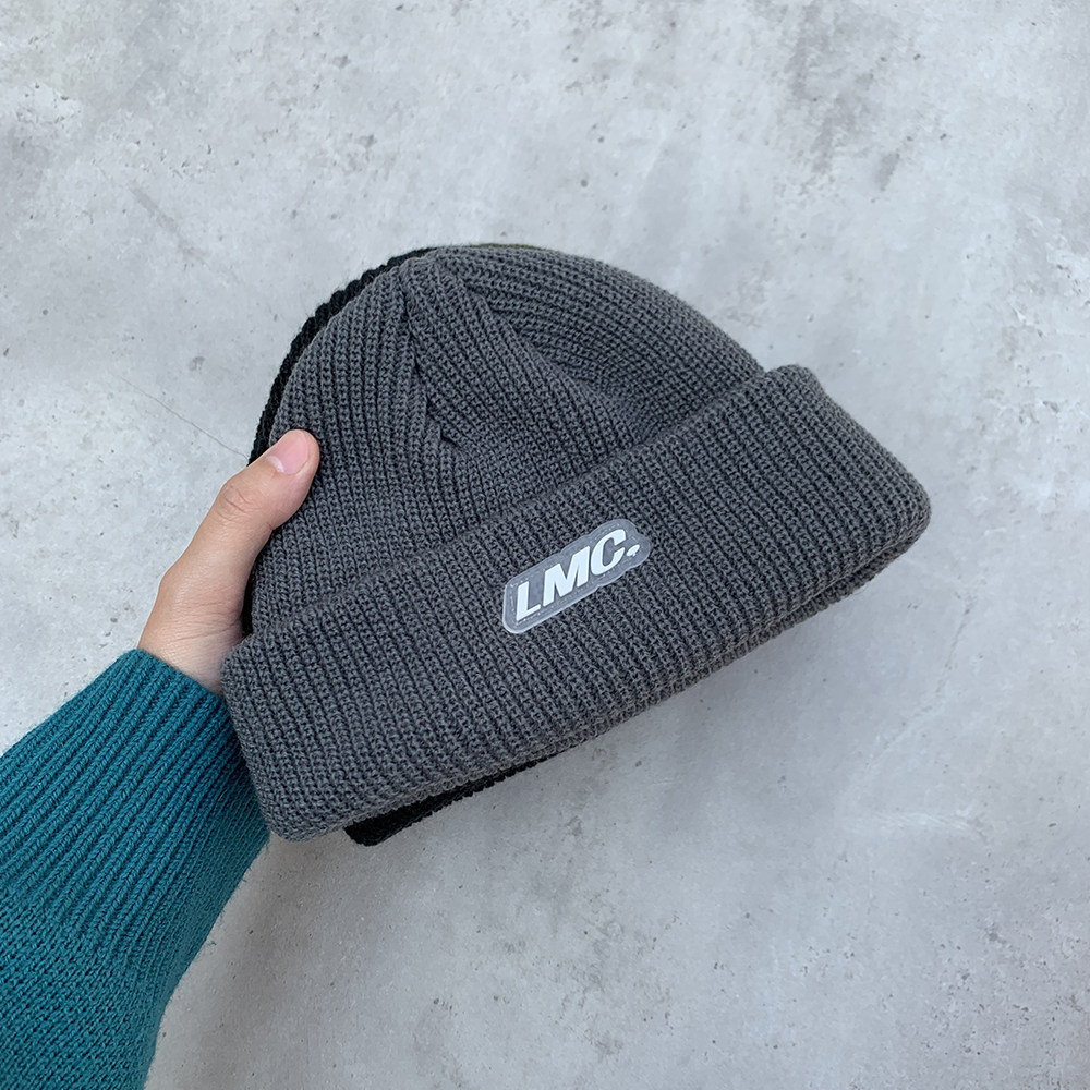 定制lmc秋冬针织冷帽西瓜帽子雅痞ins同款男女韩国个性毛线帽