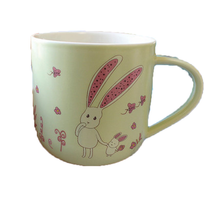 Jingdezhen ceramic cup express children mark cup creative cartoon lovers ultimately responds cup of milk coffee cup