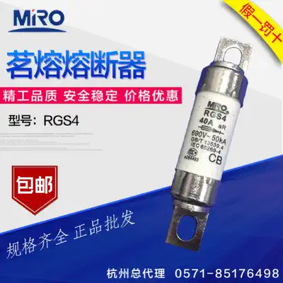 Hot melt fast fuse RGS4 660gh 35A 40A 50A 55A 63A 660V 690V