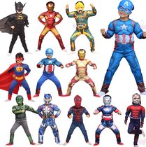 Halloween childrens hero extraordinary warrior American steel warrior Transformers Green Giant Spider Warrior Costumes